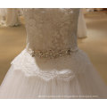 Top Sale Cheap White Princess Floor Length Wedding Dress